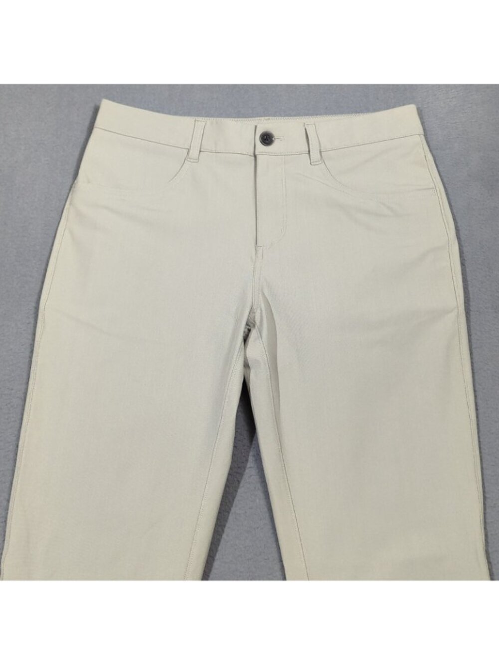 Vuori Meta Pants Men's 30 Gray 5 Pocket Chino Performance Stretch Casual - Picture 5 of 14